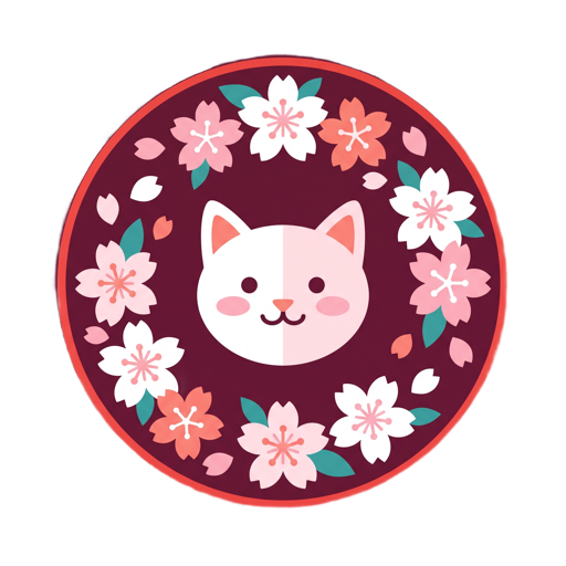 Sakura badge