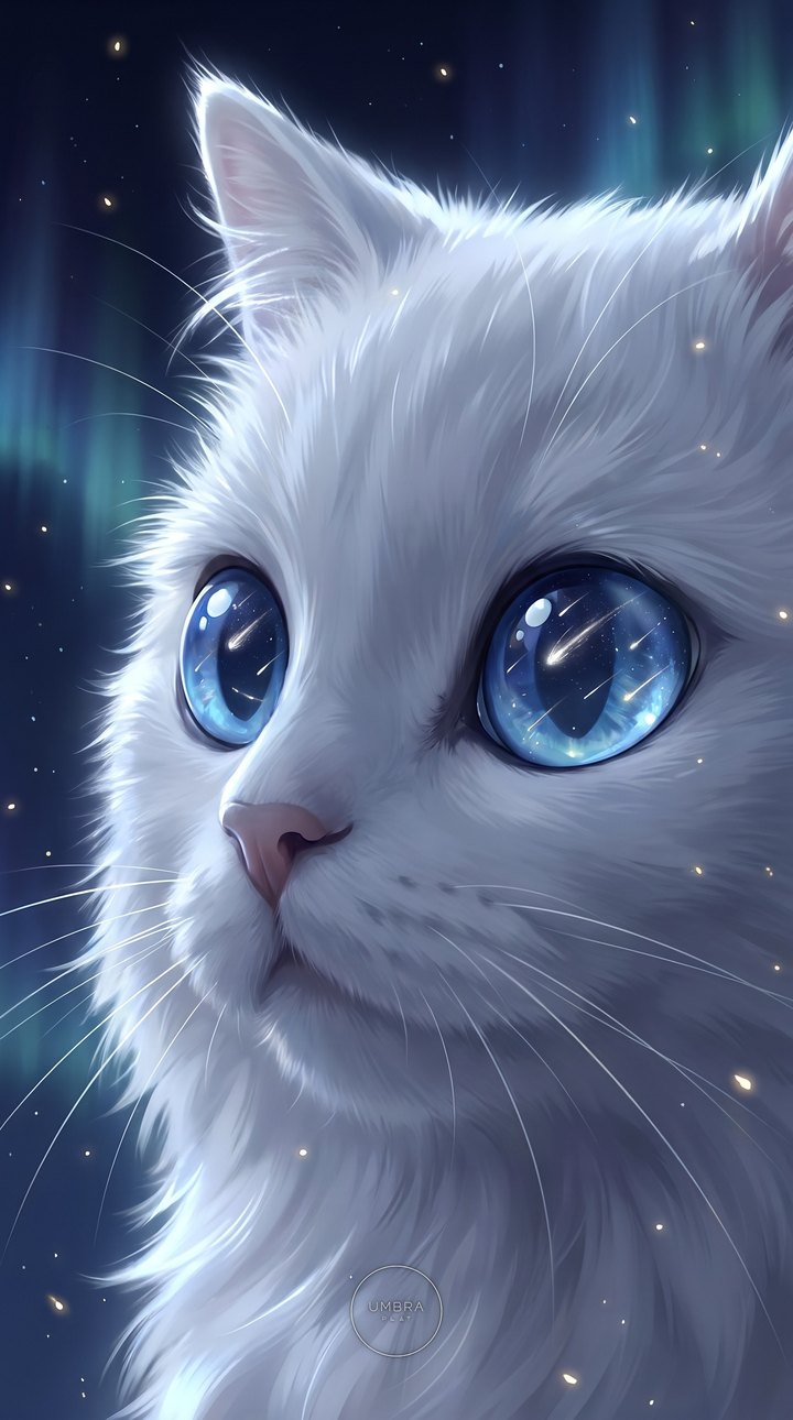 White · Glossy wallpaper